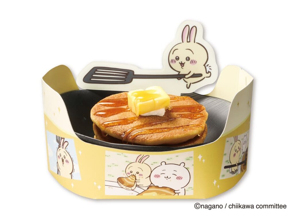 くら寿司のコラボメニュー「うさぎのパァンッケーキ」450円